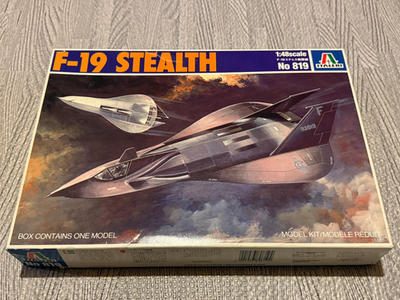 航空機・ヘリコプター Monogram F-19 STEALTH FIGHTER 1/48 Italeri F