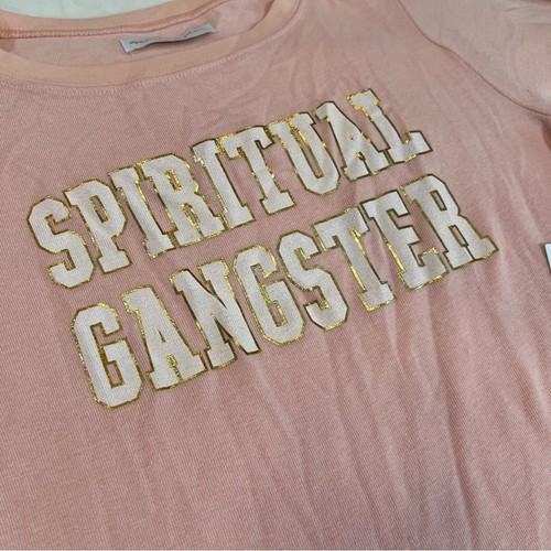 Maglione Pullover Spiritual Gangster Rosa Taglia XS - Foto 5 di 9