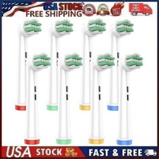Oral Basics Replacement Brush Heads For Oral-B Electric Toothbrush EB50-X - 8pk