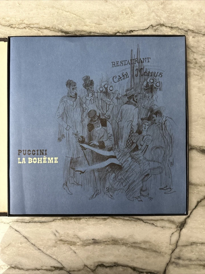 PUCCINI La Boheme - MOFFO, Leinsdorf - RCA Living Stereo LSC-6095 - ST 2LP BOX - Image 2 of 4