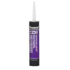 Geocel 2320 CLEAR Tripolymer Gutter and Narrow Seam Sealant 10.3 oz.