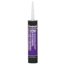 Geocel 2320 CLEAR Tripolymer Gutter and Narrow Seam Sealant 10.3 oz.
