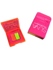 Suva Beauty Doodle Dash Mix Cake Duo Chrome Orange + Green Hydra FX Eye Shadow