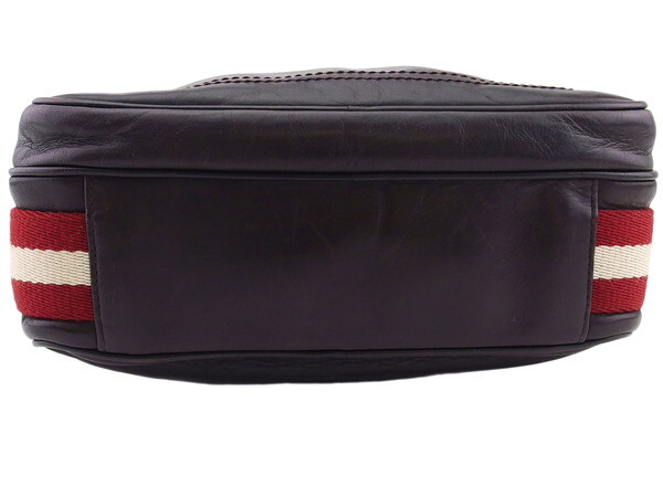 BALLY WB550OVT214U901 関税送料込 BALLY Shoulder Bag ×× Leather Authentic Used T23440 | eBay