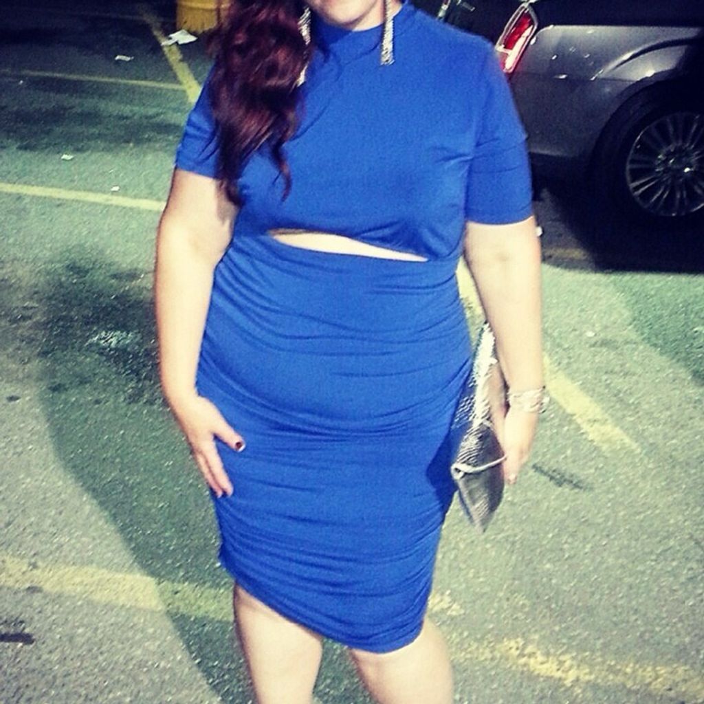 royal blue plus size cocktail dresses Boho Dreams Girl Dress Sky Appliqué