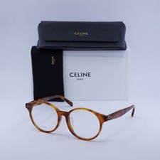 NEW Celine CL50008F 053 Havana 52mm Eyeglasses