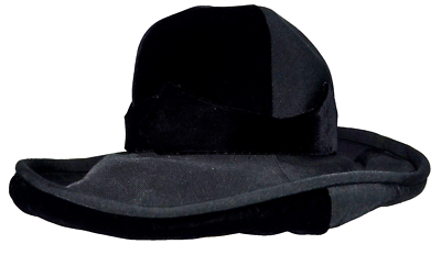 ADOLFO vintage Black Hat Vintage Adolfo II Sensational Black Hat NY & Paris A Luxury  main image 2