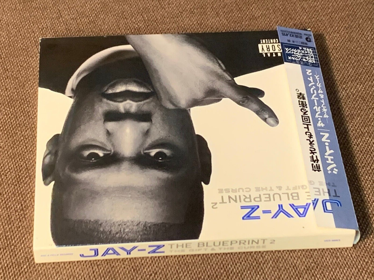Promo JAY-Z The Blueprint² The Gift Curse JAPAN CD UICD-9008~9 OBI