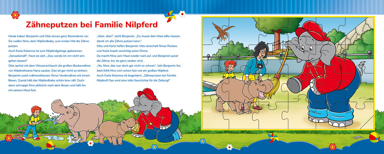 Thumbnail - Benjamin Blümchen: Mein Puzzlebuch Jutta Langer