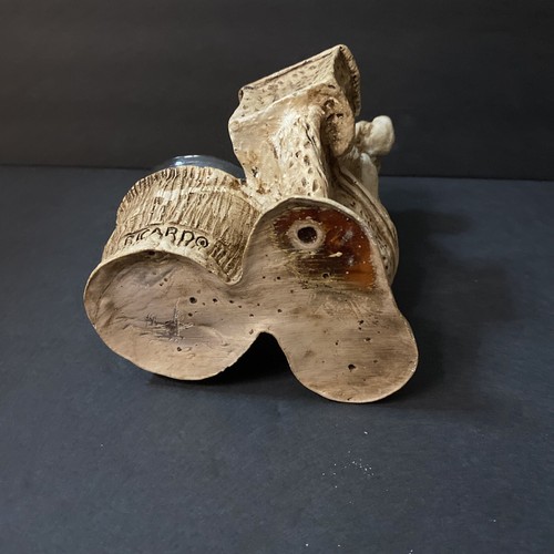 Vintage Trinket/Votive Holder Cheeky Monkey On Toilet Figurine Signed Ricardo - Picture 10 of 12