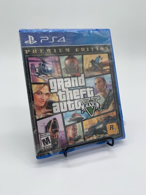 Grand Theft Auto V Premium Edition PS4 Brand New Factory Sealed GTA 5 US Version