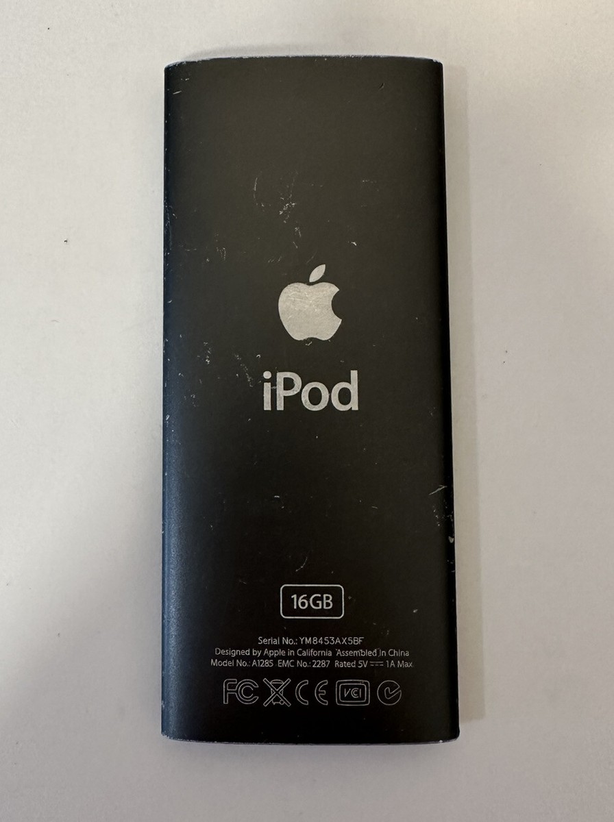 Apple iPod nano 4th Generation Black (16 GB) Works Great | eBay