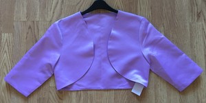 purple shrug jacket