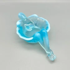 Mosser Bathing Beauty Soap Dish Pink Jade Blue