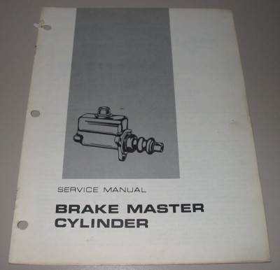 Service Manual Caterpillar Gabelstapler Brake Master Cylinder B-10 B-12 B-24 