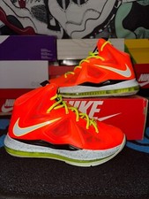 Size 6.5 - Nike LeBron 10 Atomic Orange