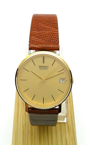 OROLOGIO SEIKO 7432-6060.D CASSA IN ORO 750, ANNI 80 ( NUOVO ) | eBay