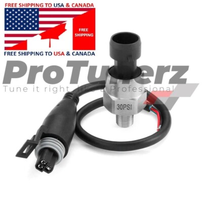 5V 1/8 NPT Stainless Steel Fuel Pressure Sensor ECU Masters FuelTech ProEFI MS3