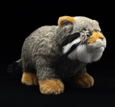 Pallas  s Cat 9 Inch Stuffed Animal Plush Toys Toddler Doll Kids Gifts