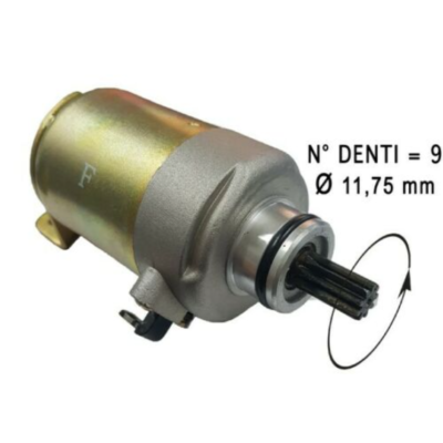 Moteur De Démarreur Neuf Pour Piaggio Hexagon LX4 125 (années 1998-1999) - Marque La Ciclomoto, Avec étiquettes
