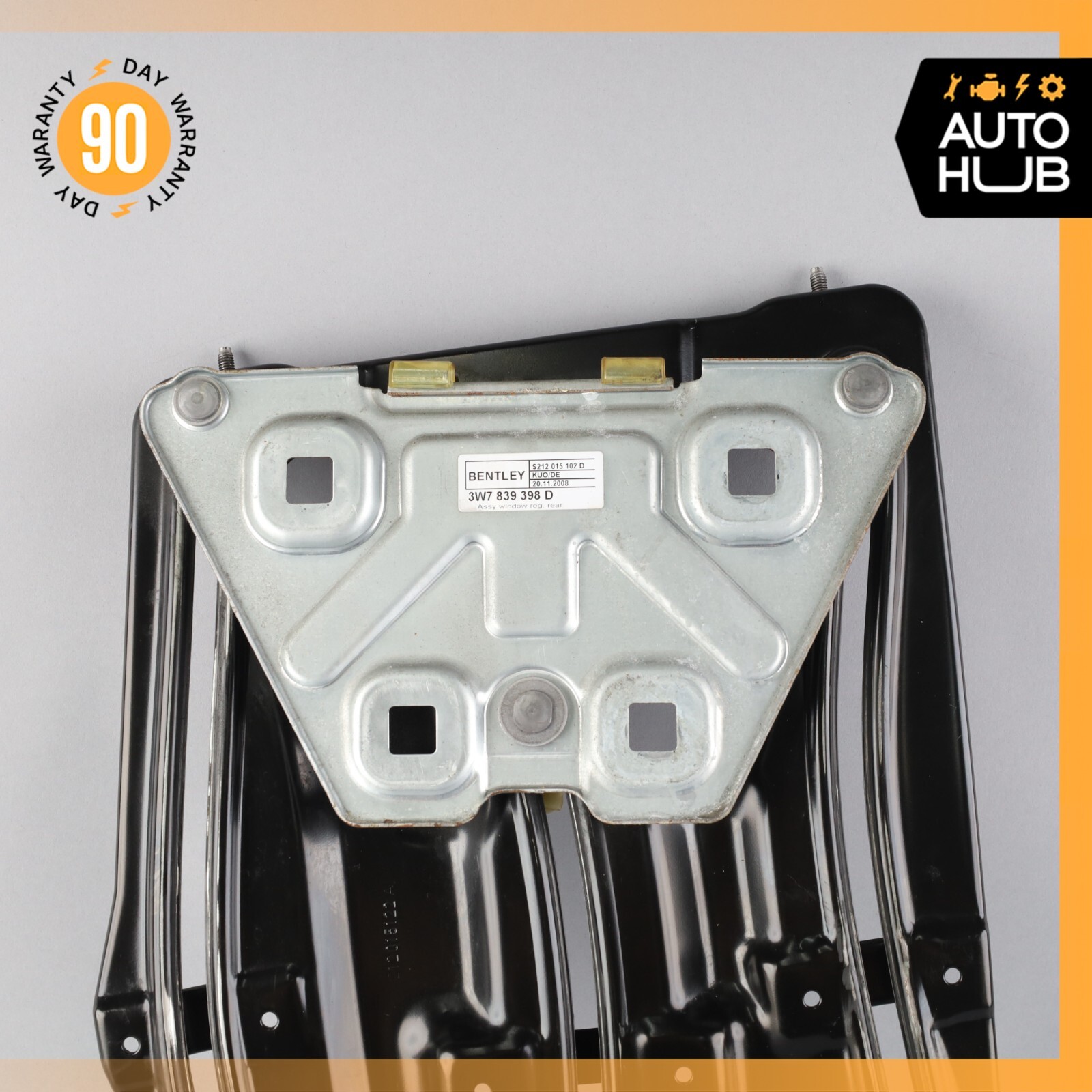 07-11 Bentley Continental GTC Speed Rear Right Quarter Window Regulator OEM 83k
