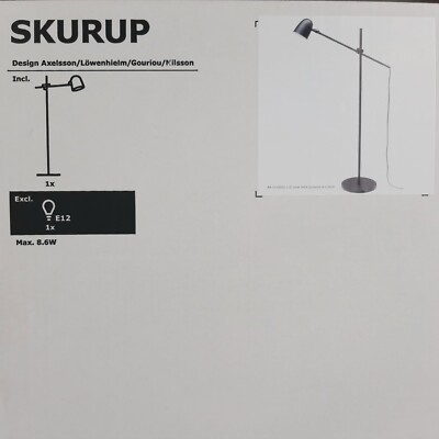 IKEA SKURUP Floor Lamp Reading Lamp