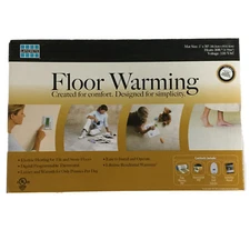 Laticrete Electric Floor Warming Kit Radiant Heat Mat System, 30 Sq ft, 120V