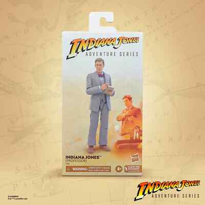 Hasbro Indiana Jones Adventure Series Indiana Jones (Professor)  Neu & OVP