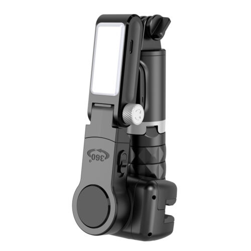 Q18 Smartphone Gimbal Stabilizer Handheld Selfie Stick Tripod With Fill Light - Picture 2 of 10