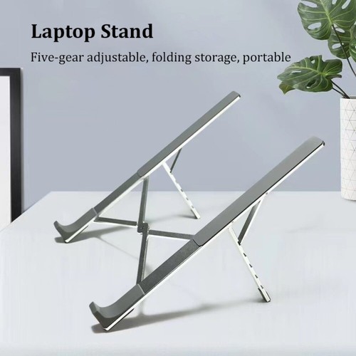 Aluminium Alloy Laptop Stand Adjustable Laptop Riser Tablet Holder - Afbeelding 17 van 18