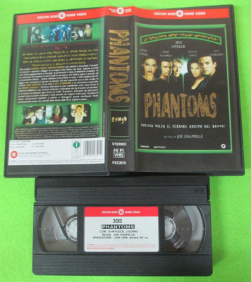 VHS film PHANTOMS 1999 Ben Affleck Peter O'Toole CECCHI GORI PSC3515(F132)no dvd