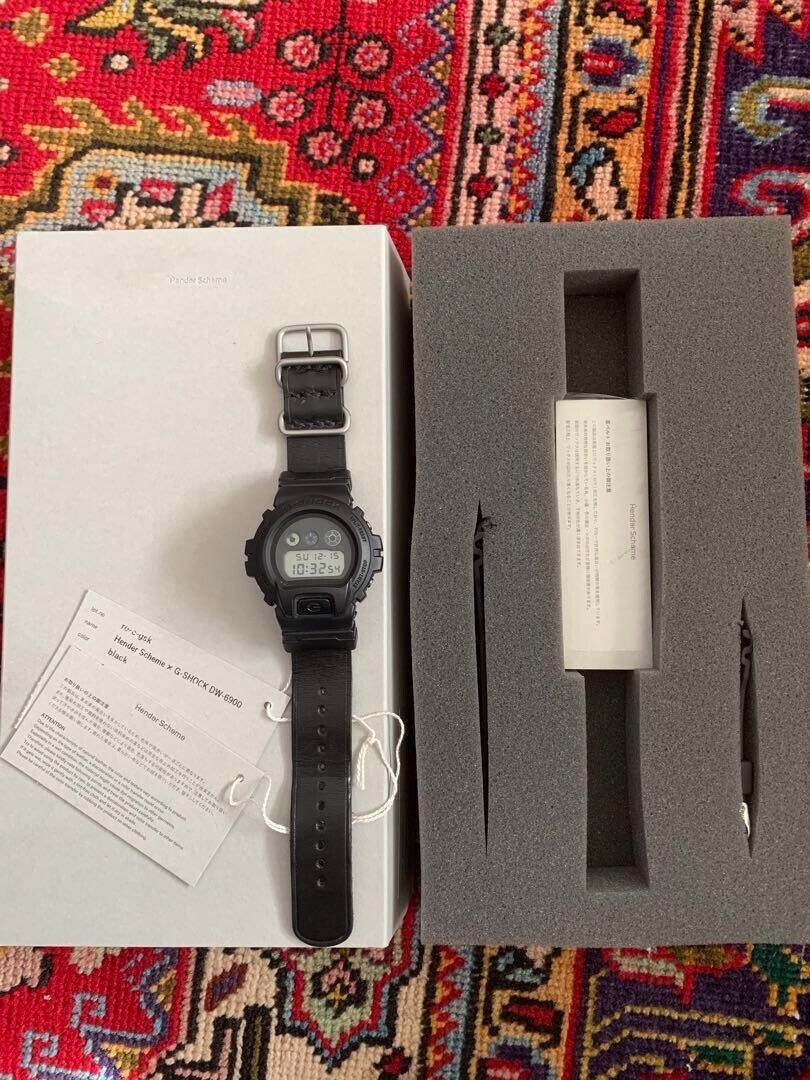 CASIO G-SHOCK × Hender Scheme DW-6900 Collab Black Limited CASIO G-SHOCK × Hender Scheme DW-6900 Collab Black Limited