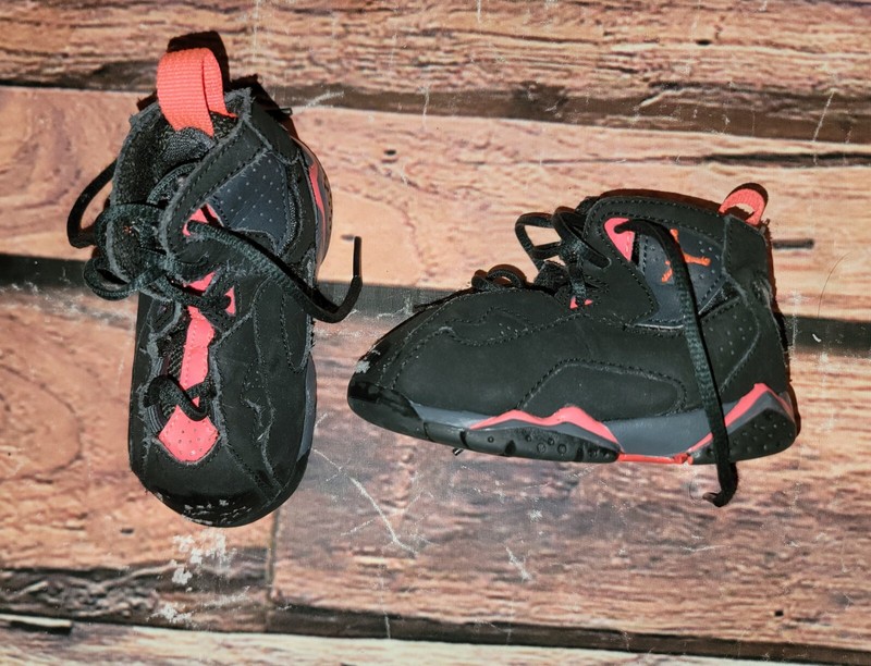 Jordan Nike True Flight Baby Shoes Sz 5C 5 C