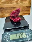 Ruby And Topaz Statue Rabbit 147.6 Grams 6.5 Cm Tall Rare Us Seller | eBay