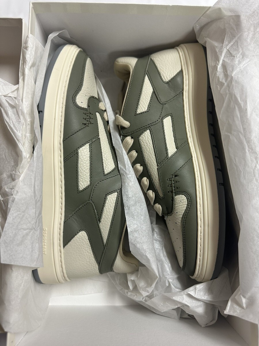 Represent Clo Reptor Low Mens Size 7.5 Shoes Khaki Cream Skater Sneakers New Represent Clo Reptor Low Skate Sneaker - Khaki/Cream  main image 2