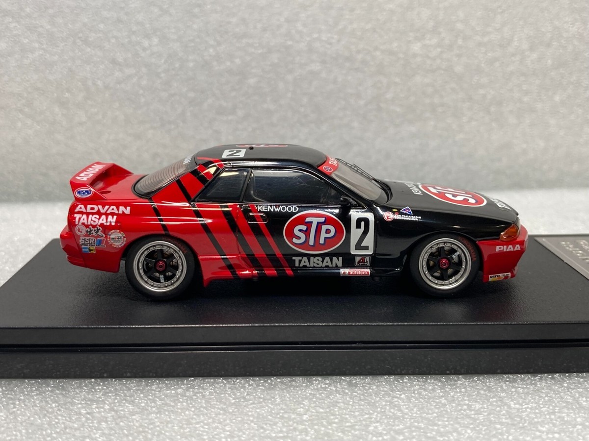 ★希少★1/43TAISAN ADVAN SKYLINE Gr.A 1993 Mini car 1/43 Nissan Skyline Taisan Advan Gr.A 1993 Black