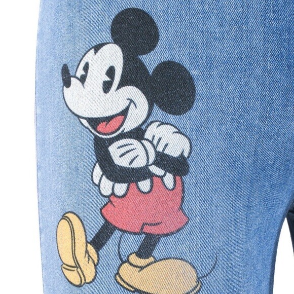 Mickey Mouse Jeans Con Topolino Topolino Bershka Felpe Topolino