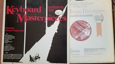 London SYS5708/09/10 Keyboard Masterpieces Beethoven Brahms Liszt 3LP NM
