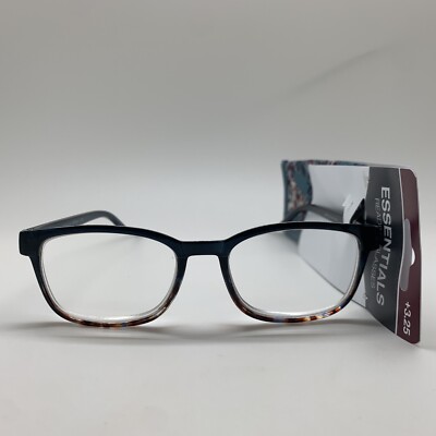 ESSENTIALS  Foster Grant   Reading Glasses Misha Blue 3.25 Readers