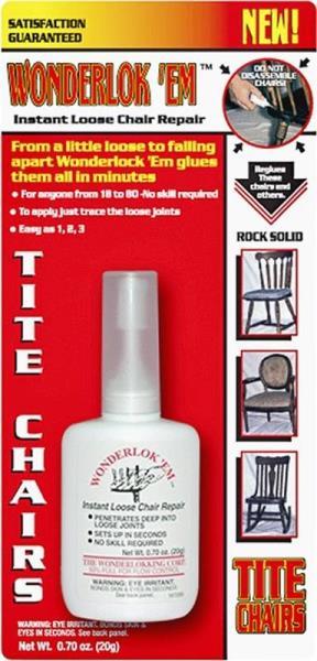Wonder Lock-Em Tite Chairs Plastic And Ceramic 20 G