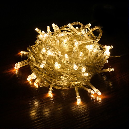 30M LED Strip Mains Plug In String Lights Fairy Curtain Indoor/Outdoor Wedding - Picture 10 of 13