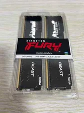 New Kingston FURY Beast 32GB (2 x 16GB) DDR4 3200MHz Dual Kit RAM Free Shipping