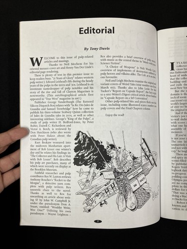 The BLACK BOOK #1 Spring 2004 pulp fanzine Tony Davis et al. - Picture 5 of 9