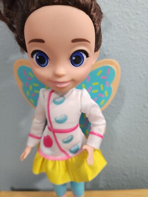 Fisher Price Butterbeans Cafe Fairy Sweet Butterbean Doll Nickelodeon 11''