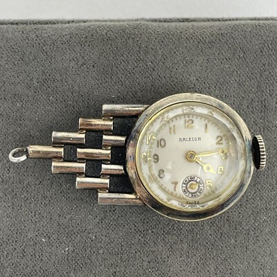 Gold Filled Kay Jewelers Pocket Watch Wright, Kay By Agassiz With