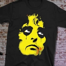 Rare! Alice Cooper Yellow Horror T-Shirt