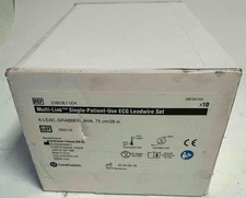 CareFusion Multi-Link Single Patient Use ECG Leadwire x10 2086367-004 6 Lead