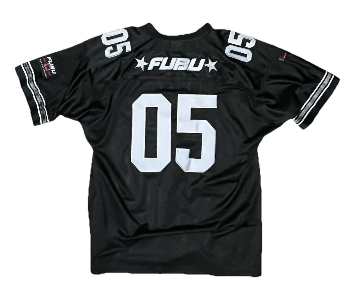 RARE Fubu Football Jersey #05 Mens Size XL Black Y2K | eBay