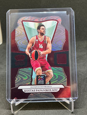 2024/25 Crown Royale Euroleague Hand Crafted Kostas Papanikolaou Red 17/49
