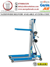 Genie lift Repairs/Service Re-Roping  SLA10,15,20,25